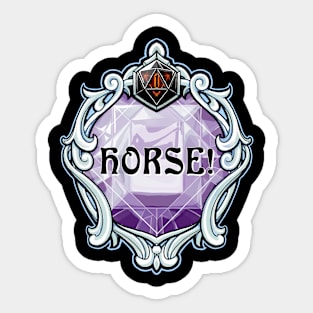 Amulet Horse! Sticker